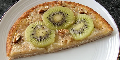 Fruchtige Kiwi-Pizza