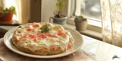 Taco-Pie mit Hackfleisch und Gemüse